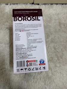 Borosil EasyJuice Cold Press Slow Juicer