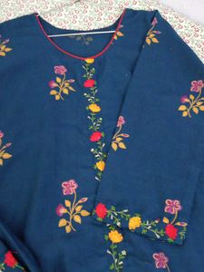 🌸 Elegant Embroidered Kurti – ₹480 Only 🌸
