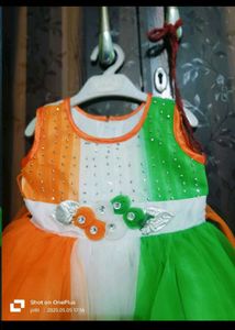 Tricolor Baby Dress