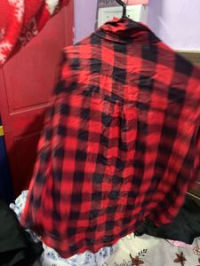 Classic Red &amp; Black Checkered Shirt