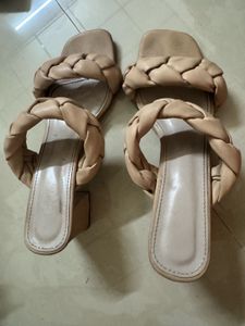 Chic Braided Block Heel Sandals