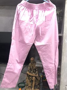 Pink Stylish Cotton Palazzo