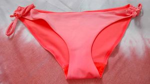 Coral Pink Bikini Bottom