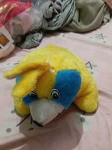 Cute Yellow Stuffed rabbit Toy