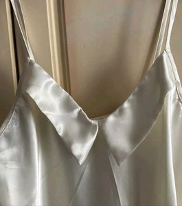 Glamorous Silky Soft Creamish Top