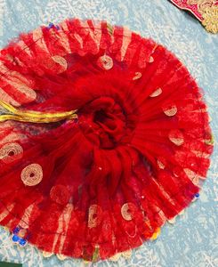 Laddu Gopal Fancy Net Dress Size 5,6,7