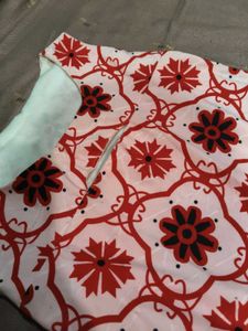 Sleeveless Printed Short Dress