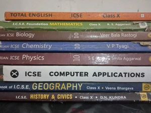 ICSE Class 10 Textbooks Bundle - 8 Books - 2019