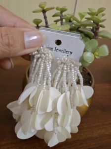 💕 Unique💕Pearl Dangle Earrings