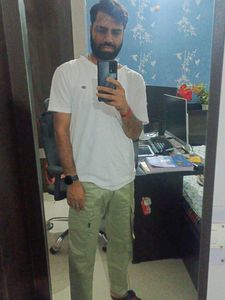 Men's Olive Cargo Pants