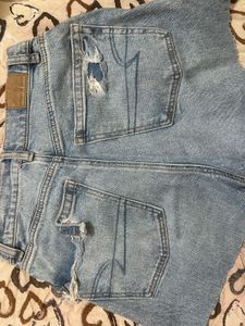 y2k American Eagle Distressed Denim Shorts