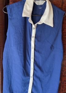 classic blue shirt