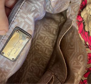 Salvatore Ferragamo safari print bag