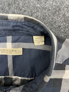 Men's Blue Checkered Casual Shirt
