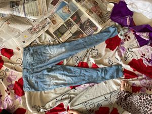 Max branded blue denims