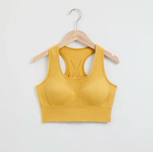 Yellow Sports Bra