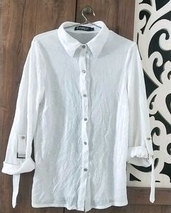 Everest White Collared Shirt