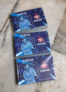 Jasprit Bumrah  Thums Up Flicker Book