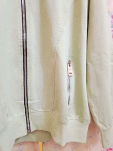 🇳🇿💫🎀Light Green Zip-Up Hoodie