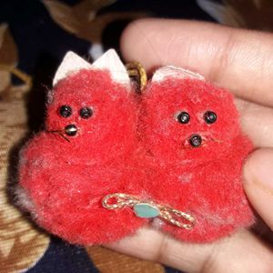 Cute Red Couple Charm