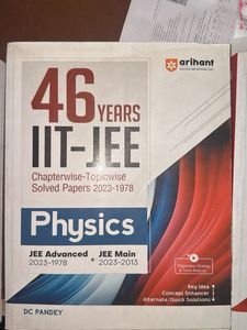46 Years IIT-JEE Solved Papers Set
