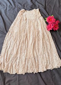 Boho Lace Maxi Skirt