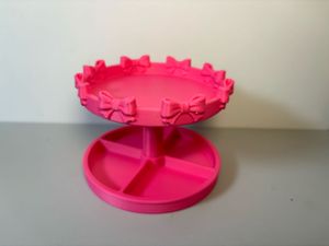 Blush Bow Luxe Jewellery Stand