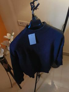New Oversize Black Stylish wool Sweater (Unisex)