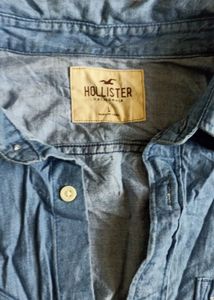 Men's Blue Denim Shirt