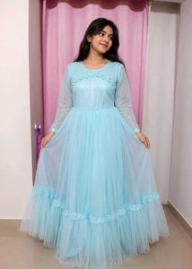 Disney sky Blue Ball Gown