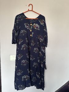 Floral Print Kurta