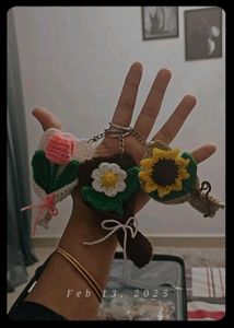 Handmade Crochet Keychain select 1 #199