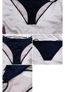 Colorful Striped Bikini Set