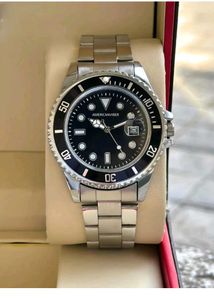 AmericanTime Stainless Steel Watch