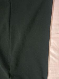 Cute Black Ruffle pencil skirt with  sus