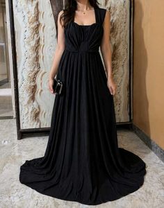 Elegant Black Maxi Dress