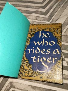 He Who Rides a Tiger Novel