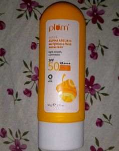 Plum Yuzu & Alpha Arbutin Sunscreen SPF 50