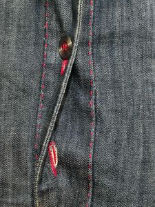 Punt Roma 2000s Rhinestone Women Denim Jacket