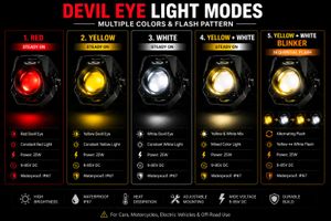 SSLG JS 18 Auxiliary Lights with devil eye