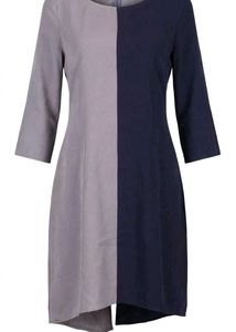 Colorblock Midi Dress