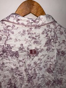 Vintage Floral Pajama top