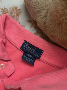 Coral Ralph Lauren Polo Shirt