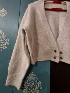 Grey Cardigan