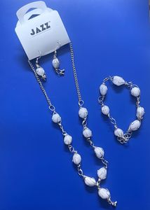 Natural Stone Necklace Set