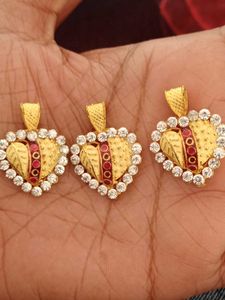 Set of 3 Ethnic Pendants