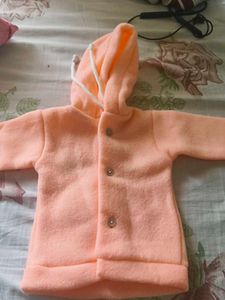 Baby Peach Hooded Jacket