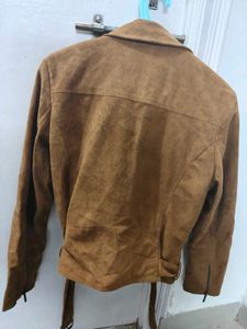 Stylish Brown Suede Jacket