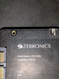 Zebronics 256GB SSD ZEB-SD26