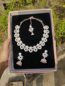sparkle diamond jewellery set